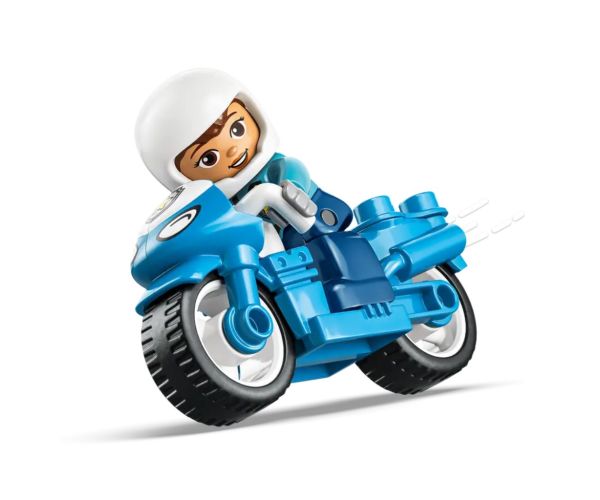 LEGO® DUPLO®: Motocicletă de poliție albastră (10471)