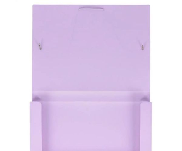 Spirit: Pastel mov mapă pentru caiete cu elastic A4 cu o grosime de 30mm