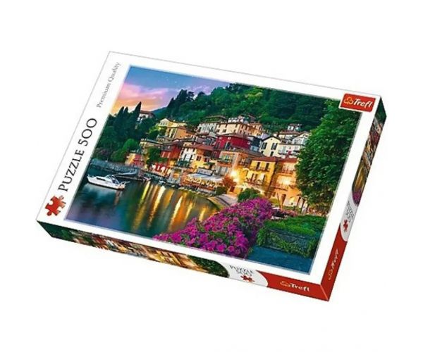Lacul Como, Italia 500 bucăţi puzzle - Trefl