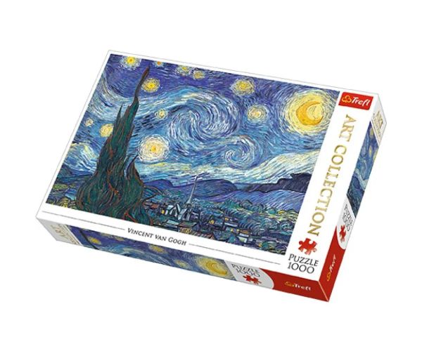 Puzzle cu 1000 de piese noaptea înstelată - Trefl