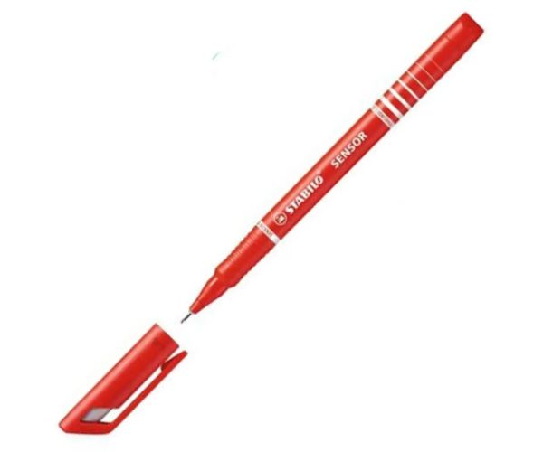 Stabilo: SENSOR F roșu marker 0,3mm