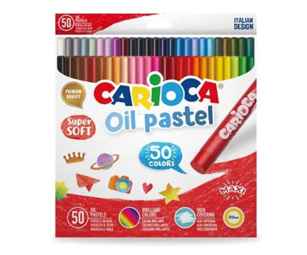 50 de bucăți set cretă pastel ulei - Crayola