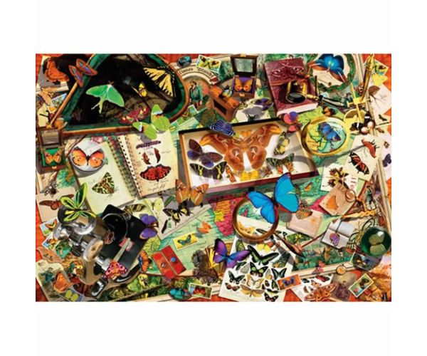 Colecție de fluturi HQC 500 bucăți puzzle - Clementoni