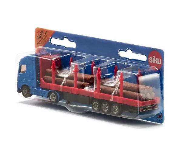 Camion transport bușteni SIKU Volvo 1/87
