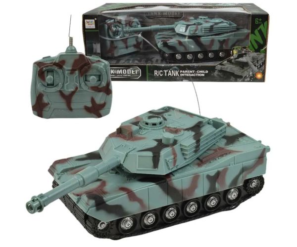 M1 Abrams tanc cu lumină și sunet telecomandă RC 1/32 dimensiunea de 22cm