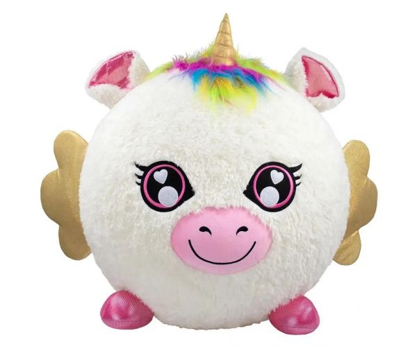 Eolo: Unicorn de pluș gonflabil Biggies, 45cm