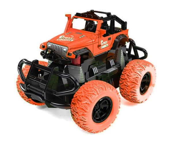 RC Monster Truck vehicul verde cu telecomandă 1/28