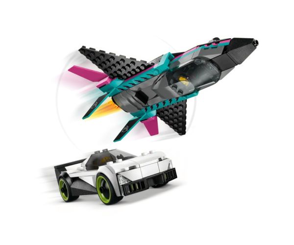 LEGO® City: Avion vs. mașină (60489)