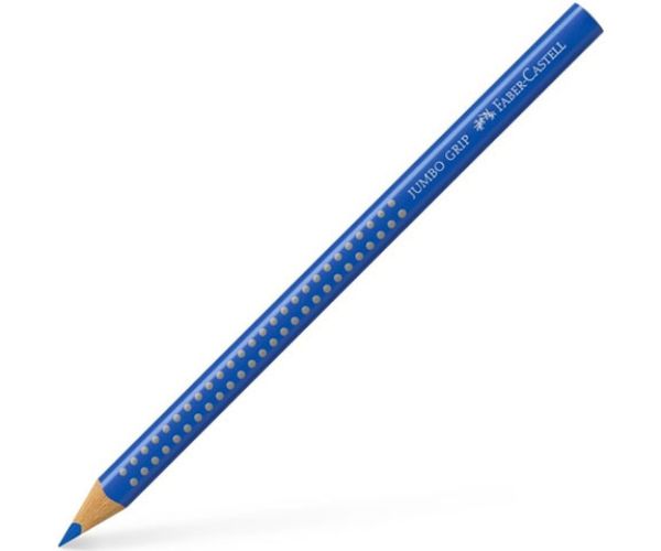Faber-Castell: Jumbo Grip 2001 creion colorat albastru închis