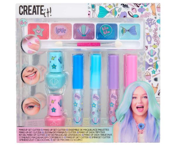 Canenco: Create It! Set de machiaj cu sirenă strălucitoare