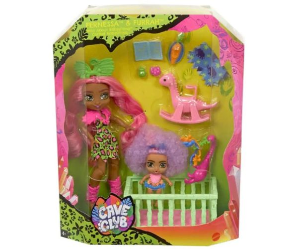 Cave Club: Babysitter set de joacă cu accesorii - Mattel