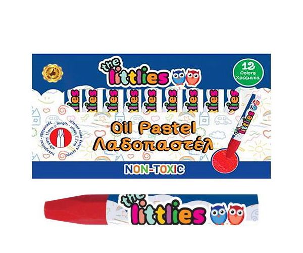 Set cretă ulei pastel 12 bucăți