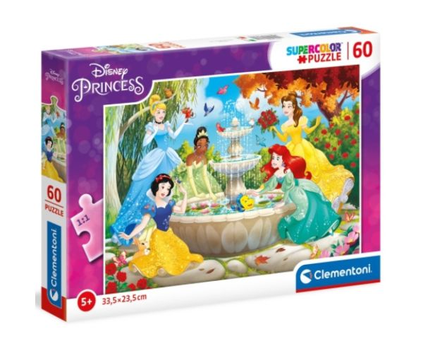 Puzzle cu 60 de piese Disney Prințese - Clementoni