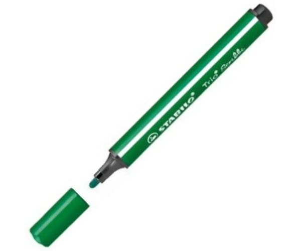 Stabilo: Trio Scribble triunghi marker verde închis culoare