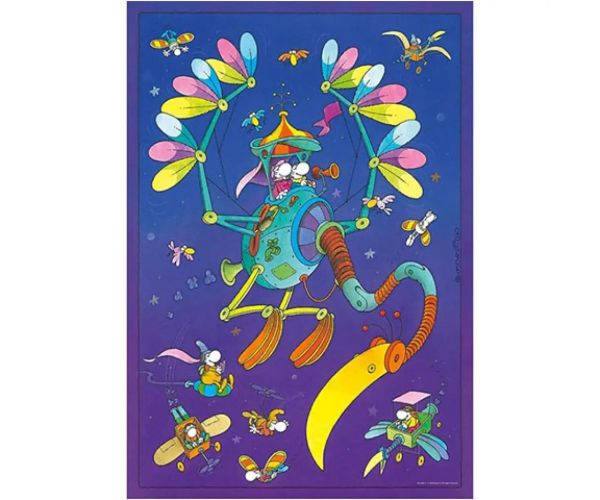 Mordillo Travel puzzle 500 bucăți - Clementoni