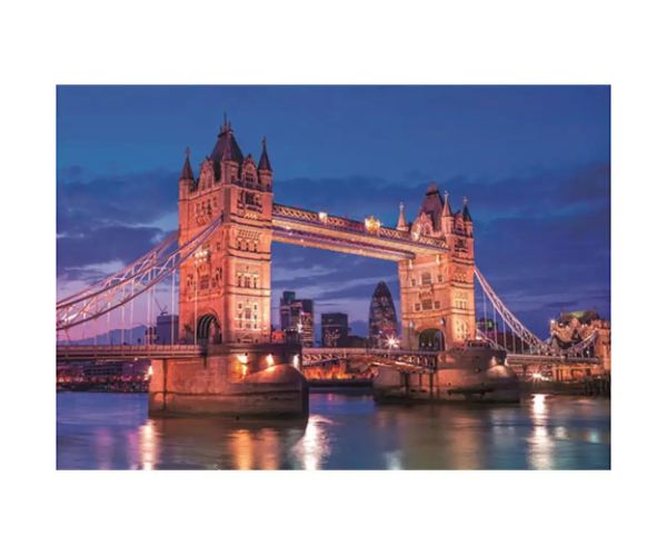 Tower Bridge, London HQC puzzle 1000 bucăți - Clementoni