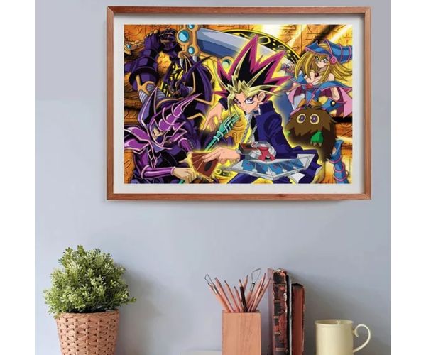 Colecția de Puzzle-uri Gaming: Yu-Gi-Oh! Duel Legendar de Cărți 500 de Piese – Clementoni