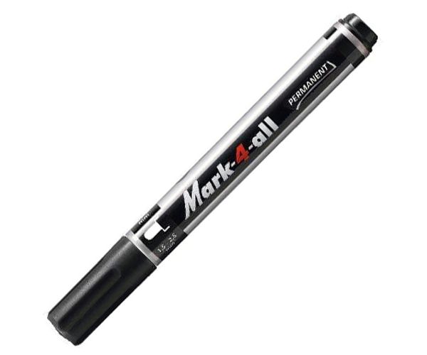 Stabilo: Mark-4-All vârf rotund marker cu alcool culoarea neagră