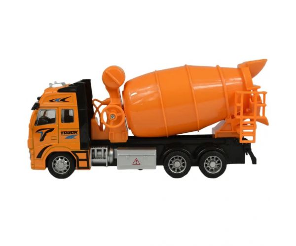 Mașină din aliaj: Camion de beton cu roți cu lumină și sunet în două variante 19cm 1buc