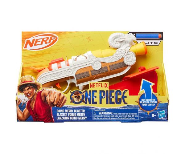 Nerf: One Piece Going Merry Blaster armă cu bile din spumă - Hasbro