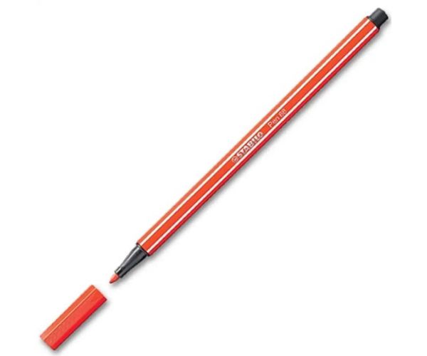 Stabilo: Pen 68 roșu deschis marker