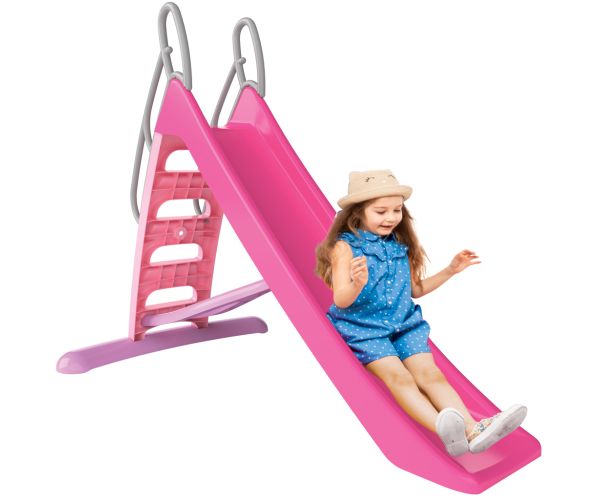 Tobogan Speed cu protecție de siguranță de culoare roz 170cm