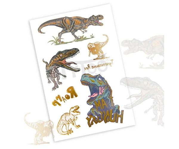 TyToo: Dinozaur T-Rex abțibild tatuaj