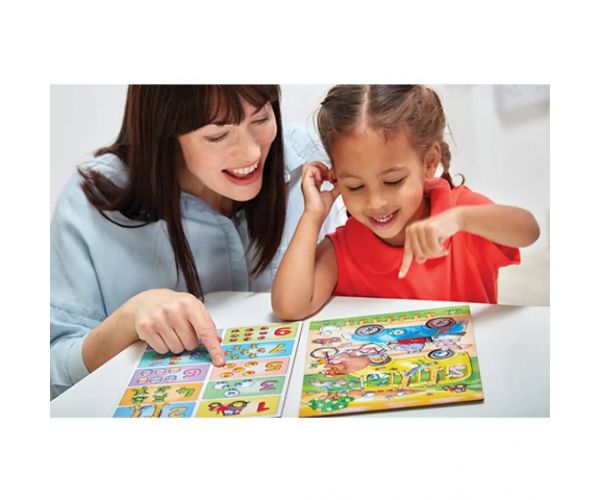 Caută și găsește... Numere 2x10 bucăți puzzle educativ (limba maghiară)