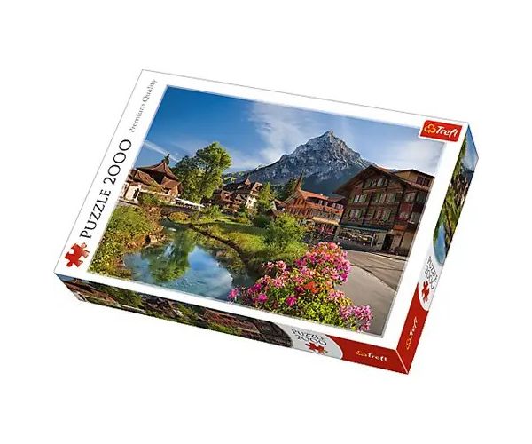 Puzzle premium de 2000 de piese Alpii de vară - Trefl