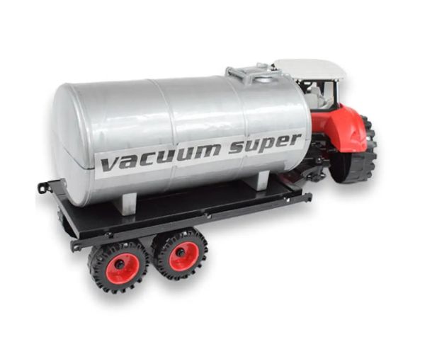 Farm Truck Series: Tractor cu rezervor de apă roșu sau verde 46cm