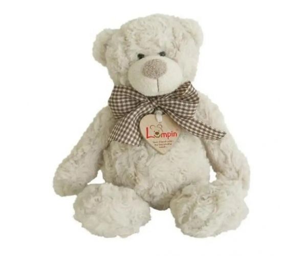 Spencer ursuleț de pluș cu cravată de 26 cm - Lumpin