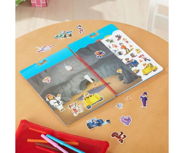 Melissa & Doug: Paw Patrol O misiune clasică caiet de abțibild reutilizabil