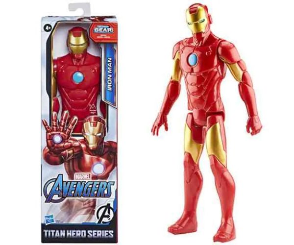 Avengers Titan Hero: Iron Man figurină de joacă 30cm - Hasbro