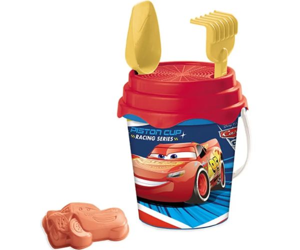 Mașini 3 set de nisip în cinci piese