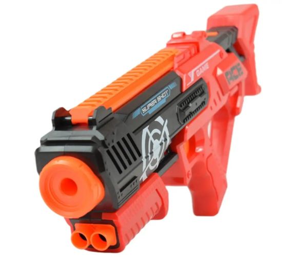 Super Shoot: Pistol manual cu cartușe 47cm