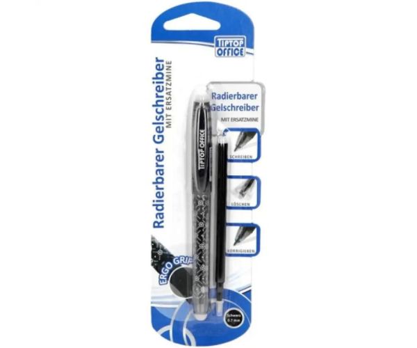 Spirit: pix cu gel culoarea neagră 0,7mm cu accesoriu - se poate șterge
