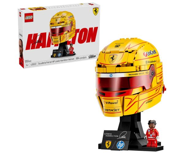 LEGO® Editions: Casca Scuderia Ferrari HP Lewis Hamilton (43022)
