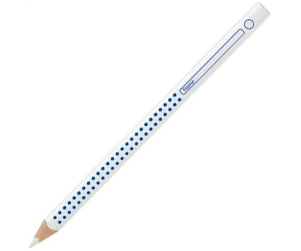Faber-Castell: Jumbo Grip 2001 creion alb pentru tablă