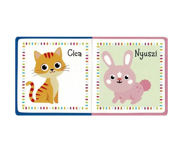 Prima carte pentru cei mici - Carte pentru bebeluși despre animale de companie