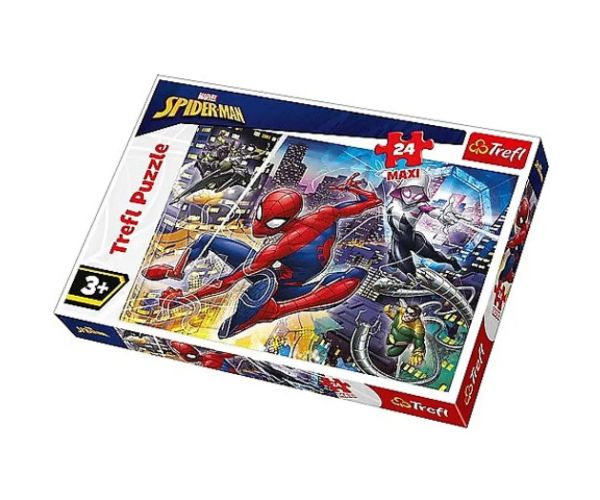 Spiderman cel puternic 24 bucăți Maxi puzzle - Trefl