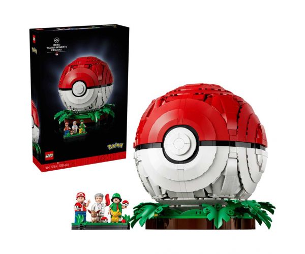 LEGO® Pokémon: Momente Iconice de Antrenor Pokéball (72154)