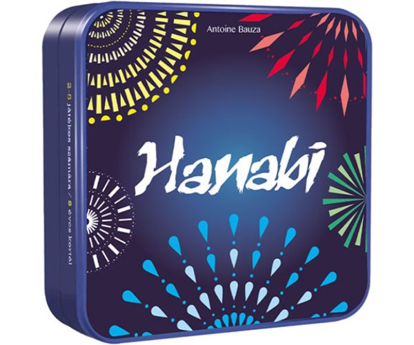 Hanabi joc de societate în cutie metal (limba maghiară)
