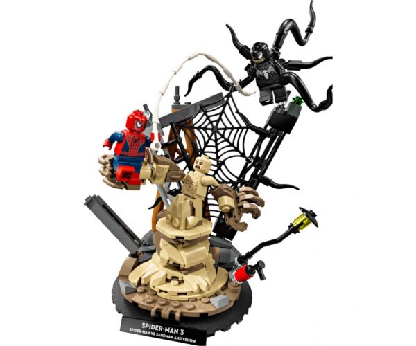 LEGO® Marvel: Bătălia uriașă dintre Spider-Man și Sandman (76334)