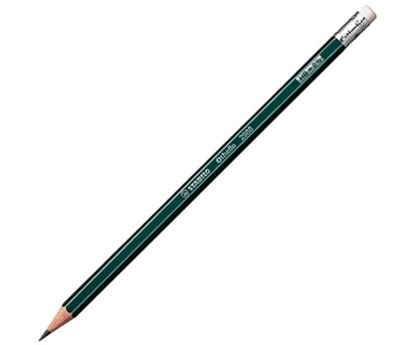 Stabilo: Othello 2988 creion grafit cu radieră HB