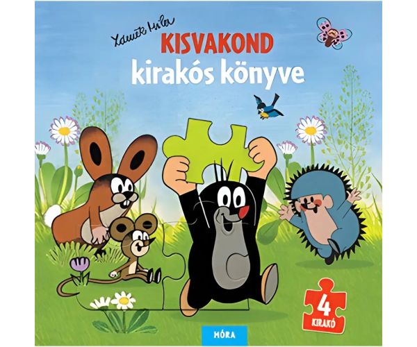 Móra: Zdeněk Miler - Carte de puzzle pentru micul mormoloc
