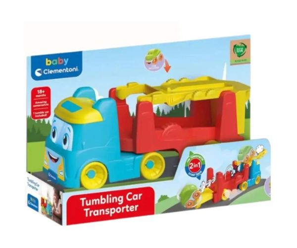 Clementoni Baby: Vehicul de transport auto colorat 2 în 1