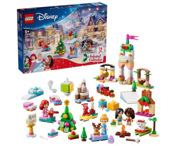 LEGO® Disney Prințese: Calendar de Advent 2026 (43298)