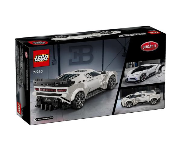 LEGO® Speed Champions: Bugatti Centodieci hiper mașină sport (77240)