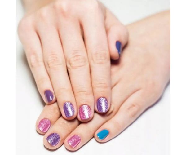 Crazy Chic Glitter Pen set unghii strălucitoare - Clementoni