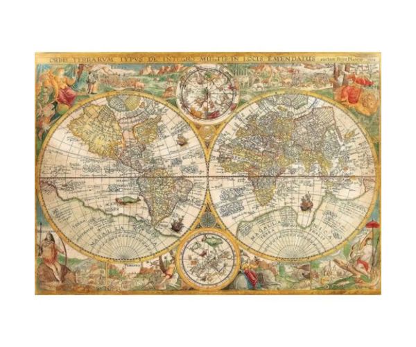 Clementoni: Hartă Antică 2000 bucăți puzzle - High Quality Collection